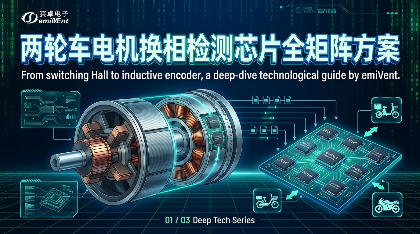 应用方案 | 两轮车电机换相检测芯片全方案