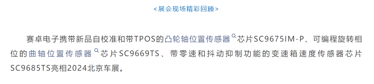 赛卓电子 I 2024北京国际汽车展览会